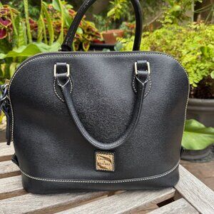 Dooney & Bourke Sorrento Zip Handbag in Black